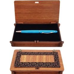 Toptan Ahşap Deri Kutulu Kalem