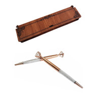 Toptan Elmas Başlıklı Kutulu Kalem