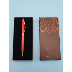 Toptan Metal Kırmızı Kalem Tükenmez 