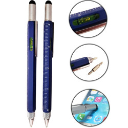 Toptan Cetvelli Tornavidalı Ilginç Kalem 5 In 1 Kalem