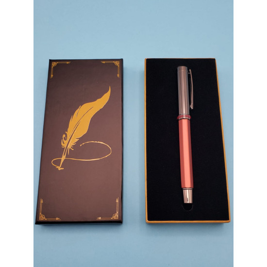 Toptan Metal Bordo Lüx Kalem