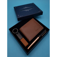 Toptan 3'Lü Cüzdan Kalem Anahtarlık Seti