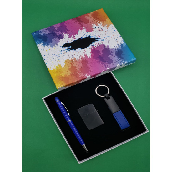 Toptan Kalem Çakmak Anahtarlık 3'Lü Set