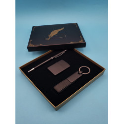 Toptan Anahtarlık Çakmak ve Siyah Tükenmez Kalem 