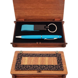 Toptan Mavi Kalem ve Anahtarlık