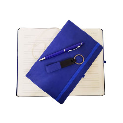 Toptan Deri Defter Anahtarlık ve Metal Kalem