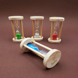 Toptan Ahşap 3 Dakikalık Kum Saati