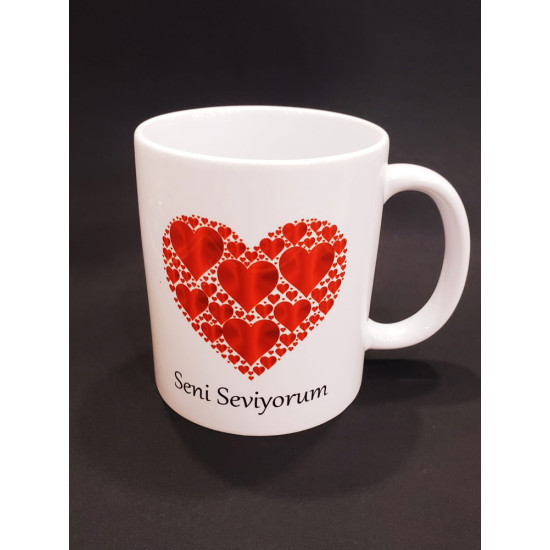 Toptan Seni Seviyorum Kupa Bardak 