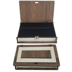 Toptan Süngerli Ahşap Kalem Kutusu