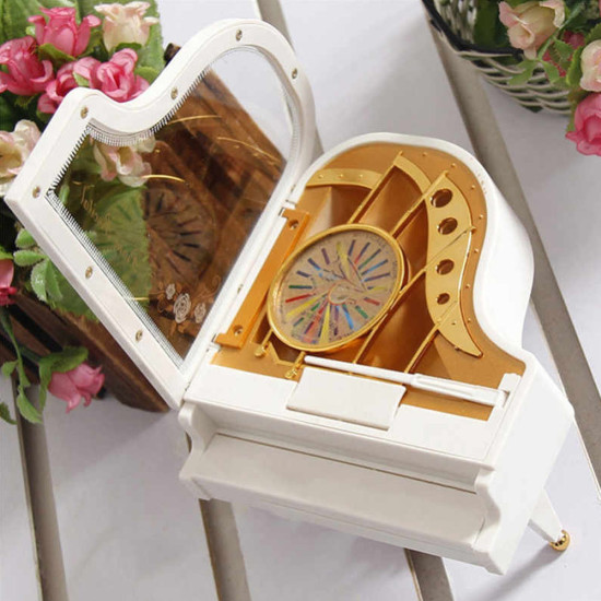 Toptan Piyano Tasarımlı Balerin Müzik Kutusu Toptan Piyano Tasarımlı Balerin Müzik Kutusu