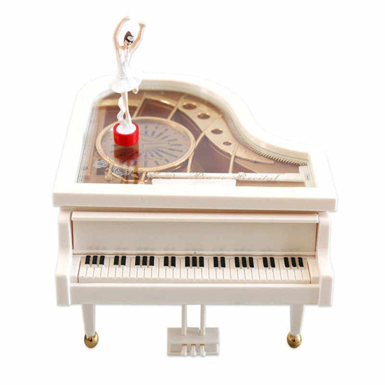 Toptan Piyano Tasarımlı Balerin Müzik Kutusu Toptan Piyano Tasarımlı Balerin Müzik Kutusu
