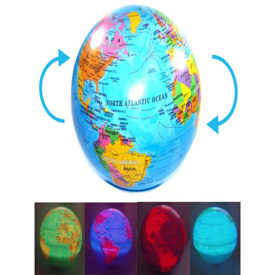 Toptan Işıklı Dönen Dünya