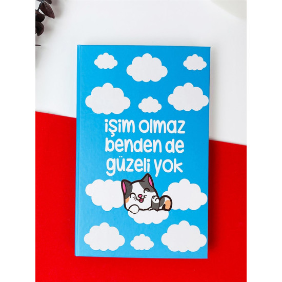 Toptan Işim Olmaz Benden De Güzeli Yok Tasarımlı Çizgisiz Defter Toptan Işim Olmaz Benden De Güzeli Yok Tasarımlı Çizgisiz Defter