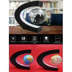 Toptan Havada Dönen Manyetik Sihirli Dünya Küre