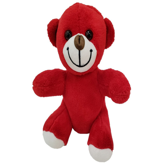 Toptan Kırmızı Peluş Oyuncak Ayıcık