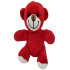 Toptan Kırmızı Peluş Oyuncak Ayıcık