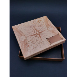 Toptan Pusula Tasarımlı Kutu