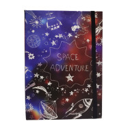 Toptan Uzay Macerası Tasarımlı Lastikli Defter Toptan Uzay Macerası Tasarımlı Lastikli Defter