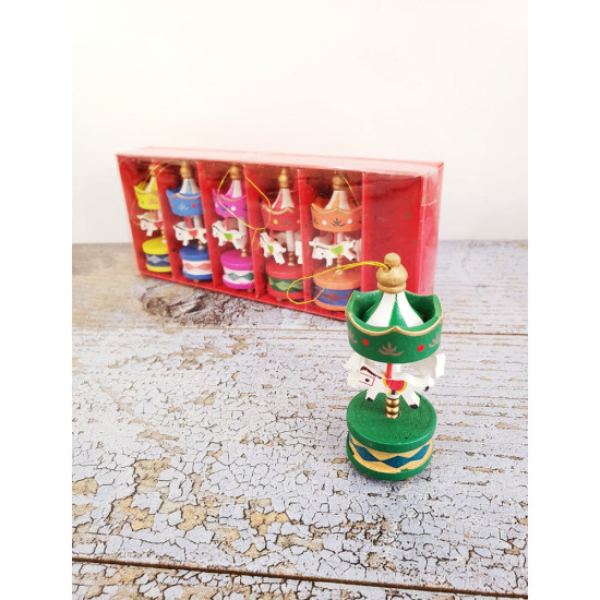 Toptan Dekoratif 6'lı Mini Atlı Karınca