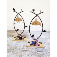 Toptan Işıklı Sarmaşık Biblo