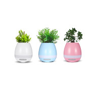 Toptan Led Işıklı Müzik Çalan Bluetooth Sihirli Saksı