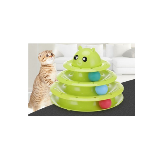 Toptan 3 Katlı Kedi Oyuncağı Cat Toys Tower Toptan 3 Katlı Kedi Oyuncağı Cat Toys Tower