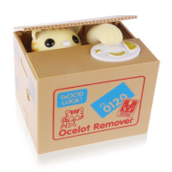 Toptan Para Çalan Hırsız Kedi Kumbara