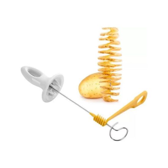 Toptan Spiral Çubukta Patates Aleti