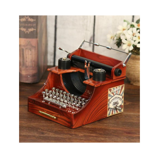 Toptan Daktilo Tasarımlı Müzik Kutusu