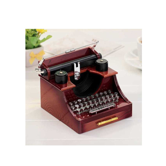 Toptan Daktilo Tasarımlı Müzik Kutusu