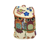 Toptan Baykuş Desenli ve Ağaç Desenli Kilim Sırt Çantası Toptan Baykuş Desenli ve Ağaç Desenli Kilim Sırt Çantası