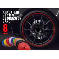 Toptan Araba Jant ve Trim Dekorasyon Bandı Jant Şeridi