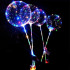 Toptan Led Işıklı Helyum Uçan Şeffaf Balon