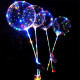 Toptan Led Işıklı Helyum Uçan Şeffaf Balon