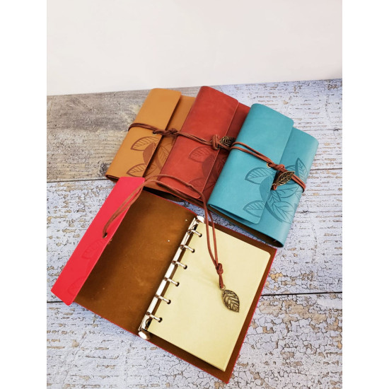 Toptan Deri Kapaklı Not Defteri