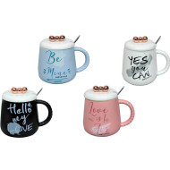 Toptan Kurdeleli Kaşıklı Kupa 