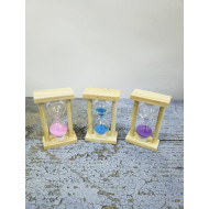 Toptan Mini Boy Ahşap Kum Saati