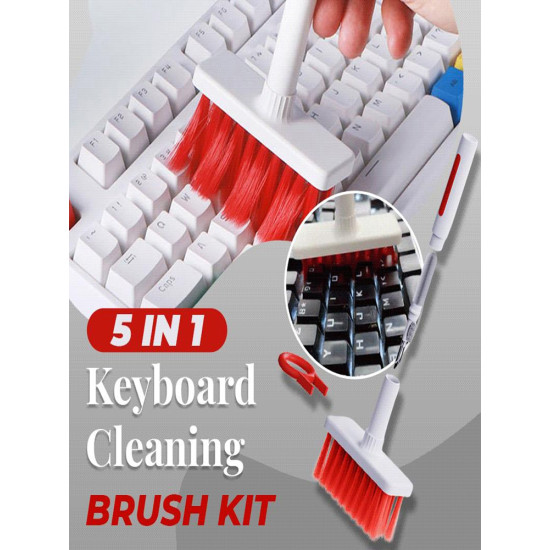 Toptan Klavye,Kulaklık Temizleme Fırçası Aracı 5 In 1 